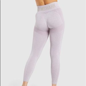 FLEX HIGH WAISTED LEGGINGS Gymshark Purple Marl/Grey